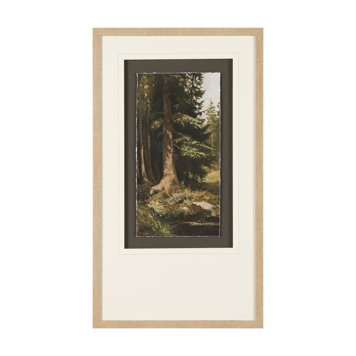 Heart of the Forest I by Mercana Studio Textured Framed Artwork Matted under Glass by Mercana at Eve Furniture