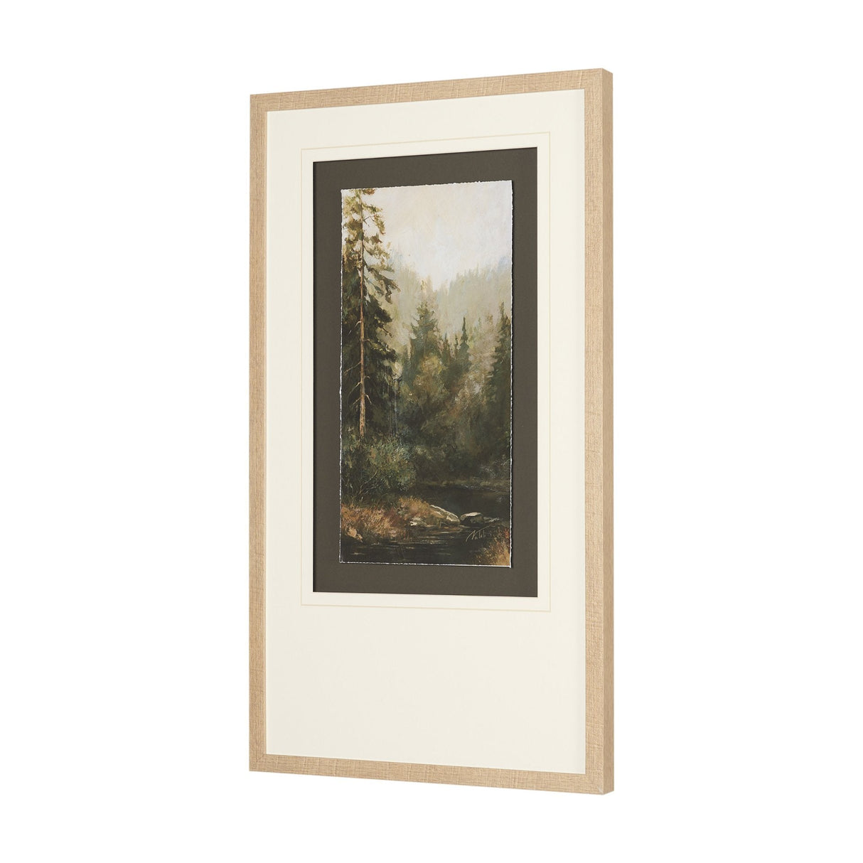 Heart of the Forest II by Mercana Studio Textured Framed Artwork Matted under Glass by Mercana at Eve Furniture