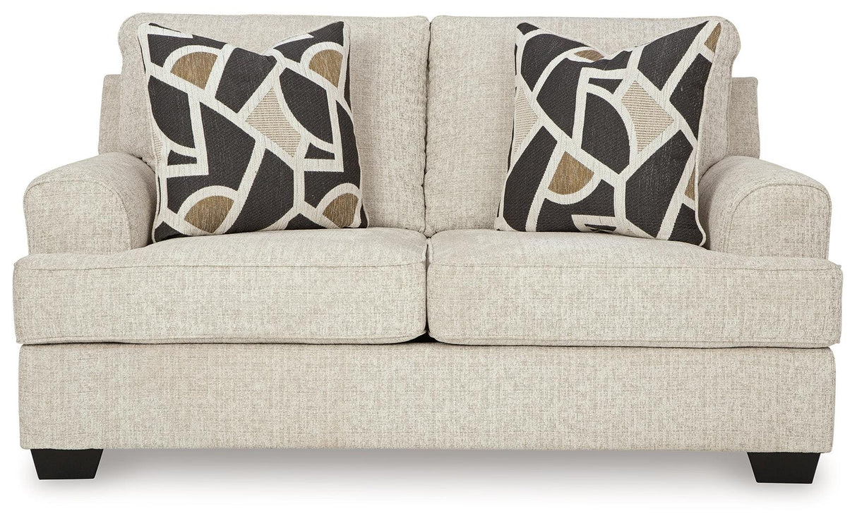 Heartcort Quartz Loveseat by Ashley at Eve Furniture
