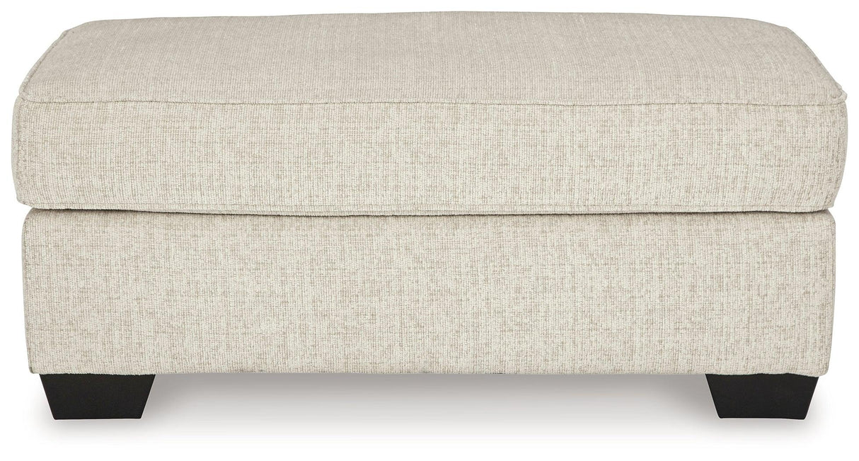 Heartcort Quartz Ottoman by Ashley at Eve Furniture