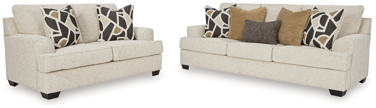Heartcort Quartz Sofa and Loveseat by Ashley at Eve Furniture