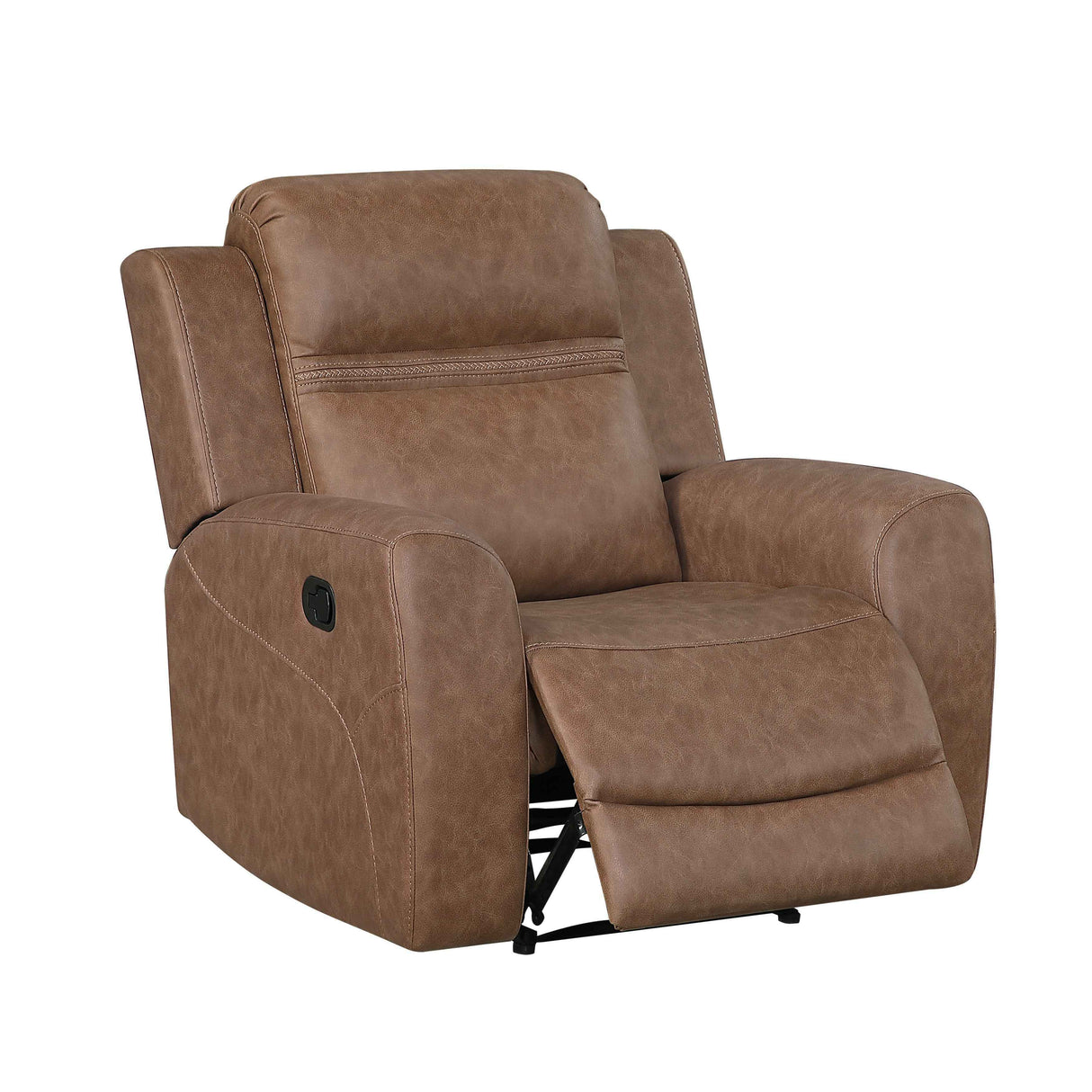 Hearth Brown 3-Piece Reclining Living Room Set by Homelegance at Eve Furniture