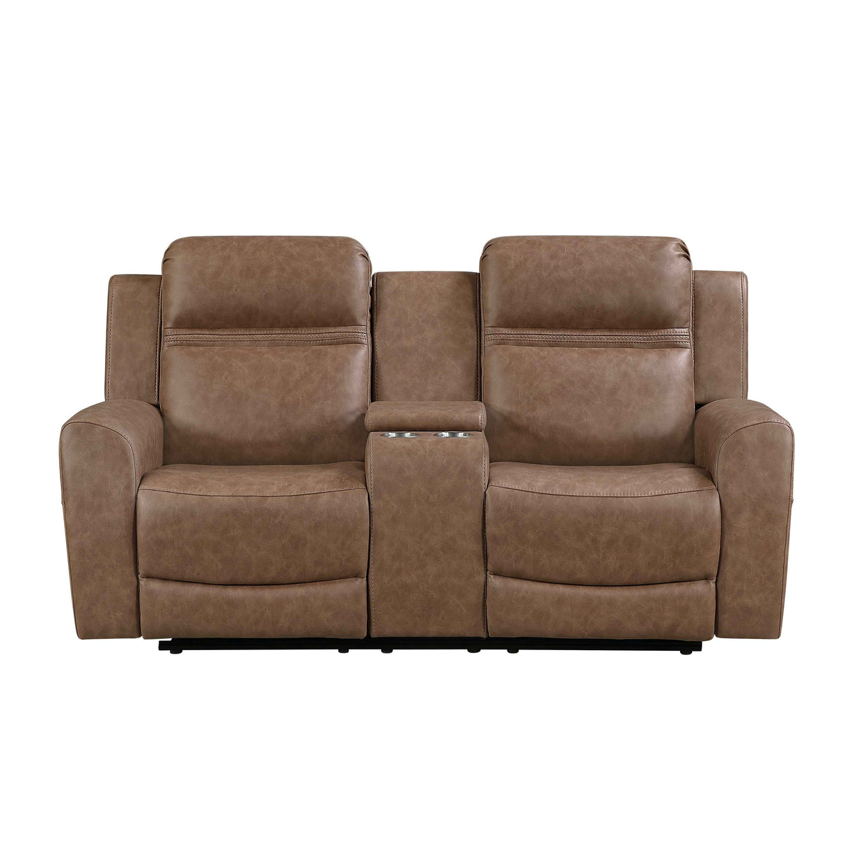 Hearth Brown 3-Piece Reclining Living Room Set by Homelegance at Eve Furniture
