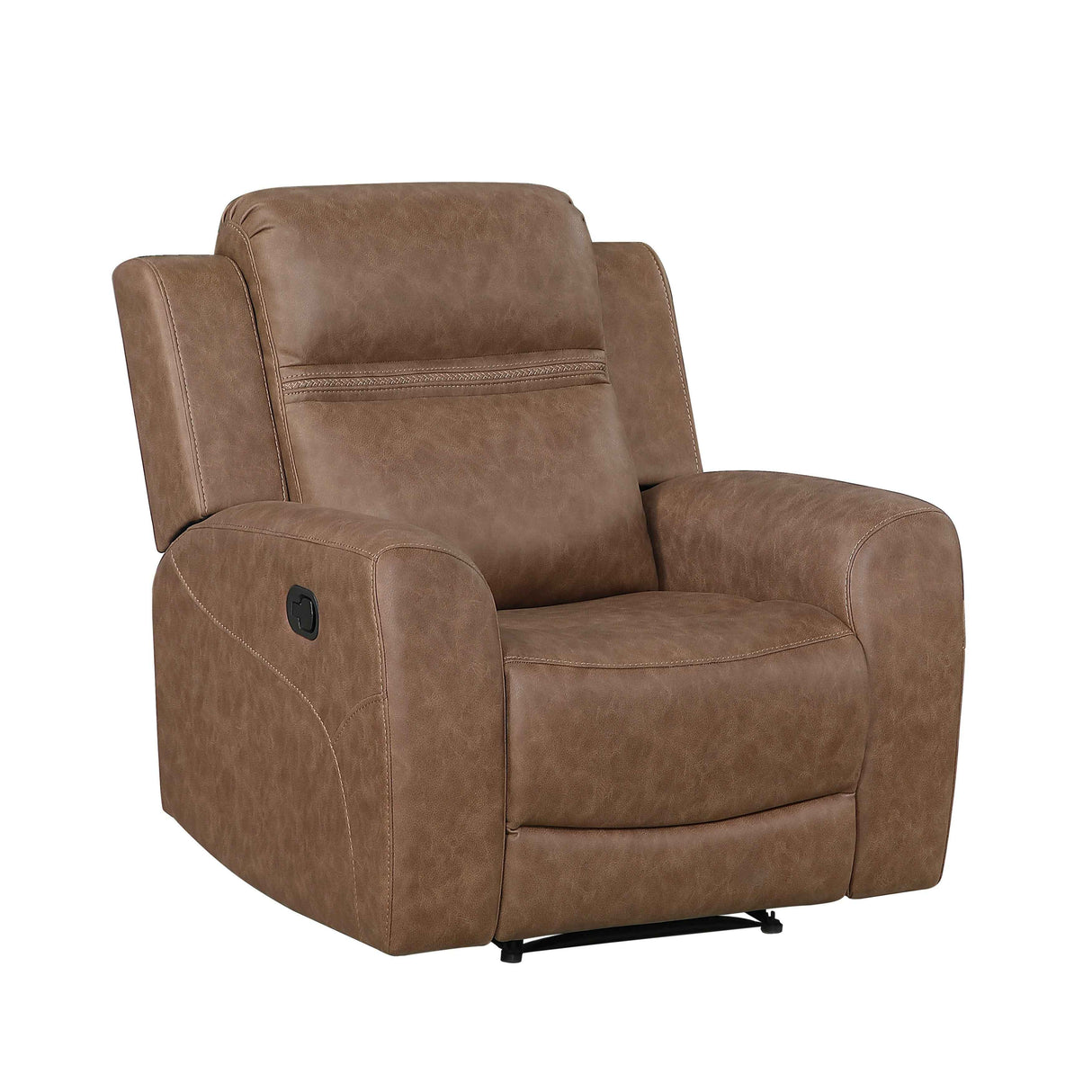 Hearth Brown Reclining Chair by Homelegance at Eve Furniture