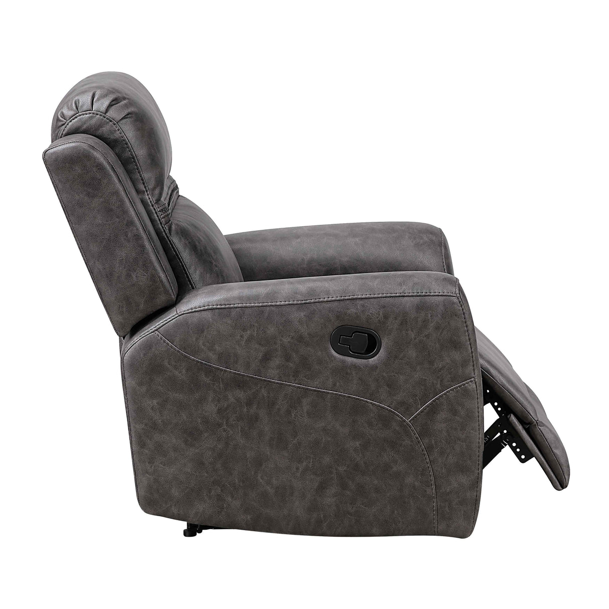 Hearth Charcoal 3-Piece Reclining Living Room Set by Homelegance at Eve Furniture
