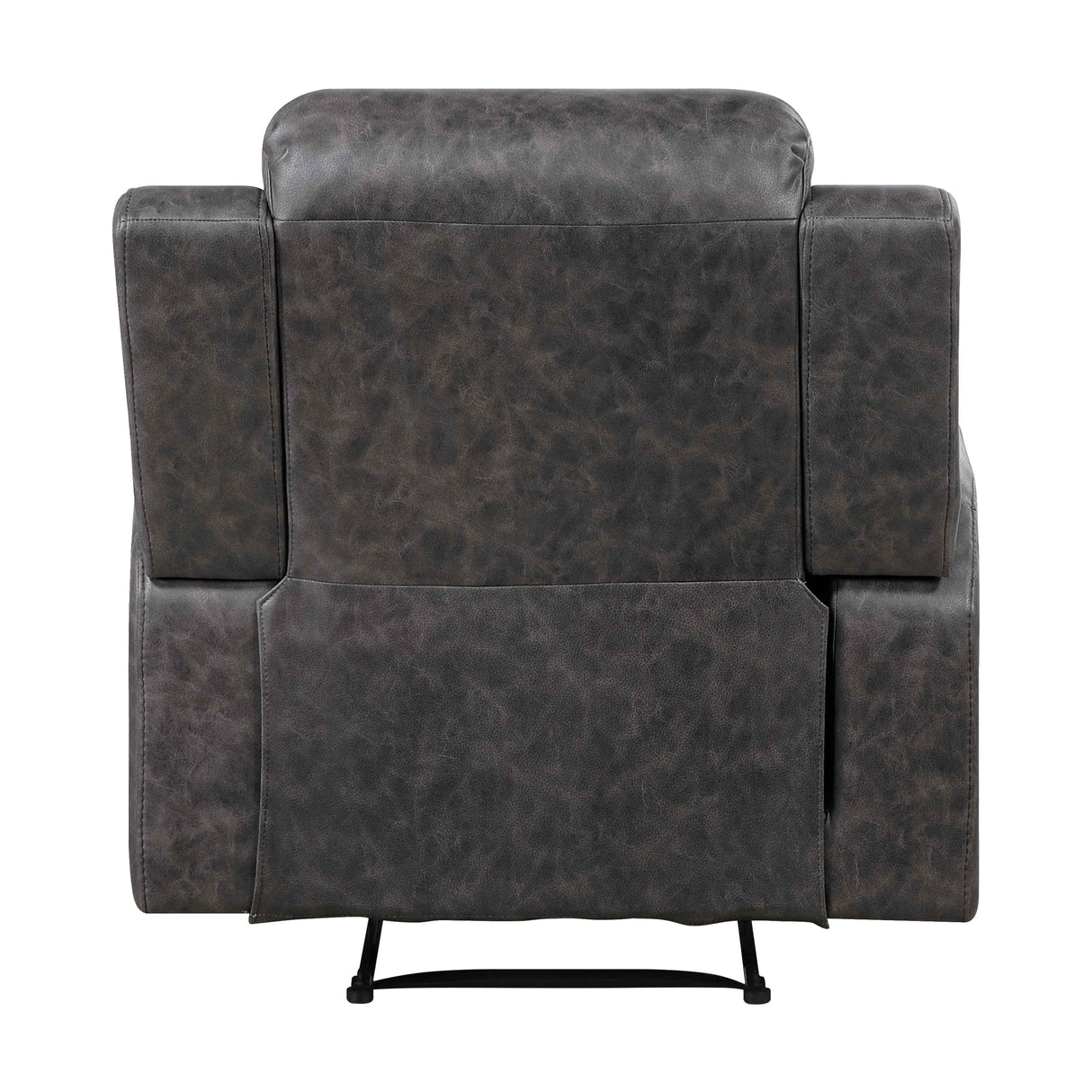 Hearth Charcoal Reclining Chair by Homelegance at Eve Furniture
