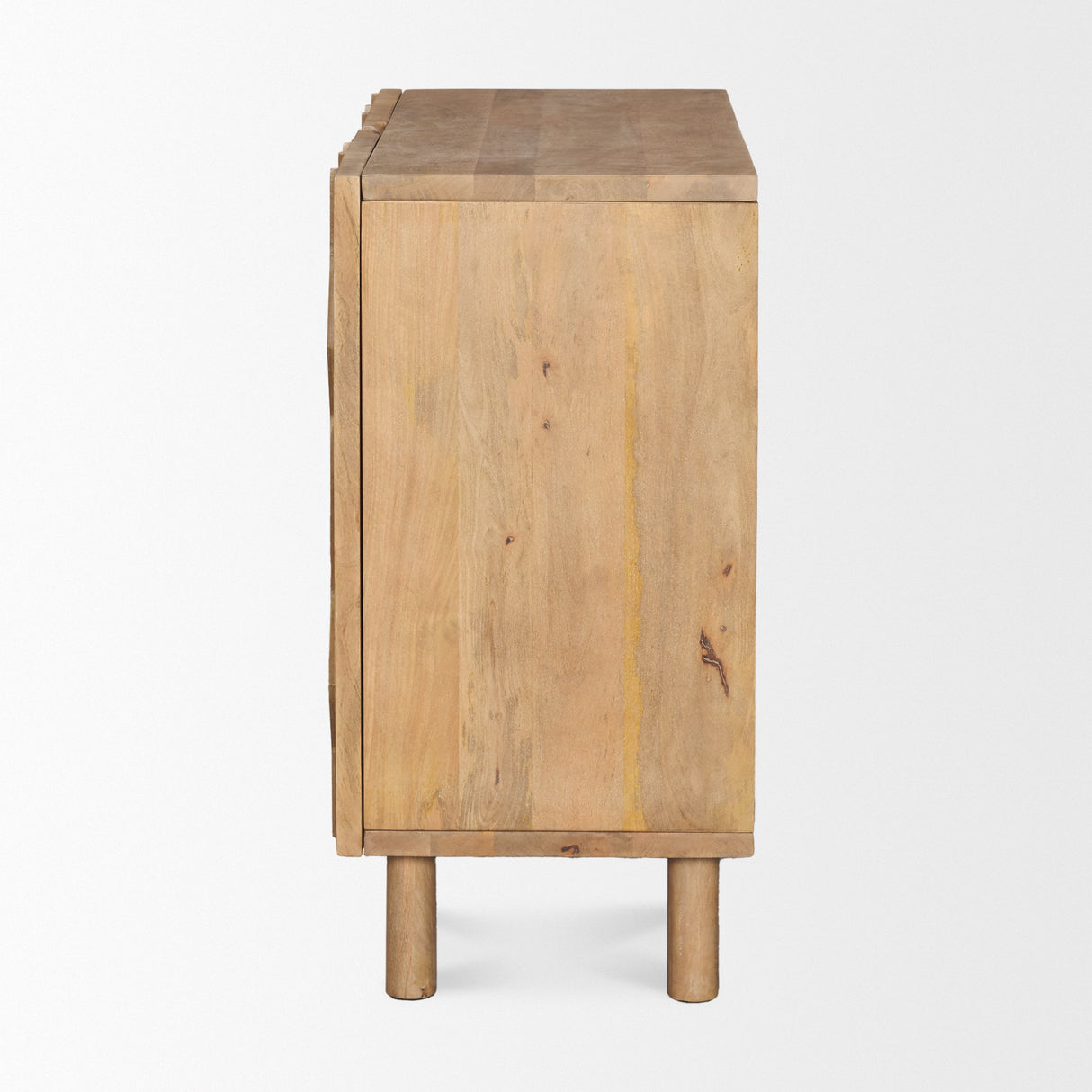 Heera Light Brown Diamond Motif w/ Shelf Accent Cabinet by Mercana at Eve Furniture