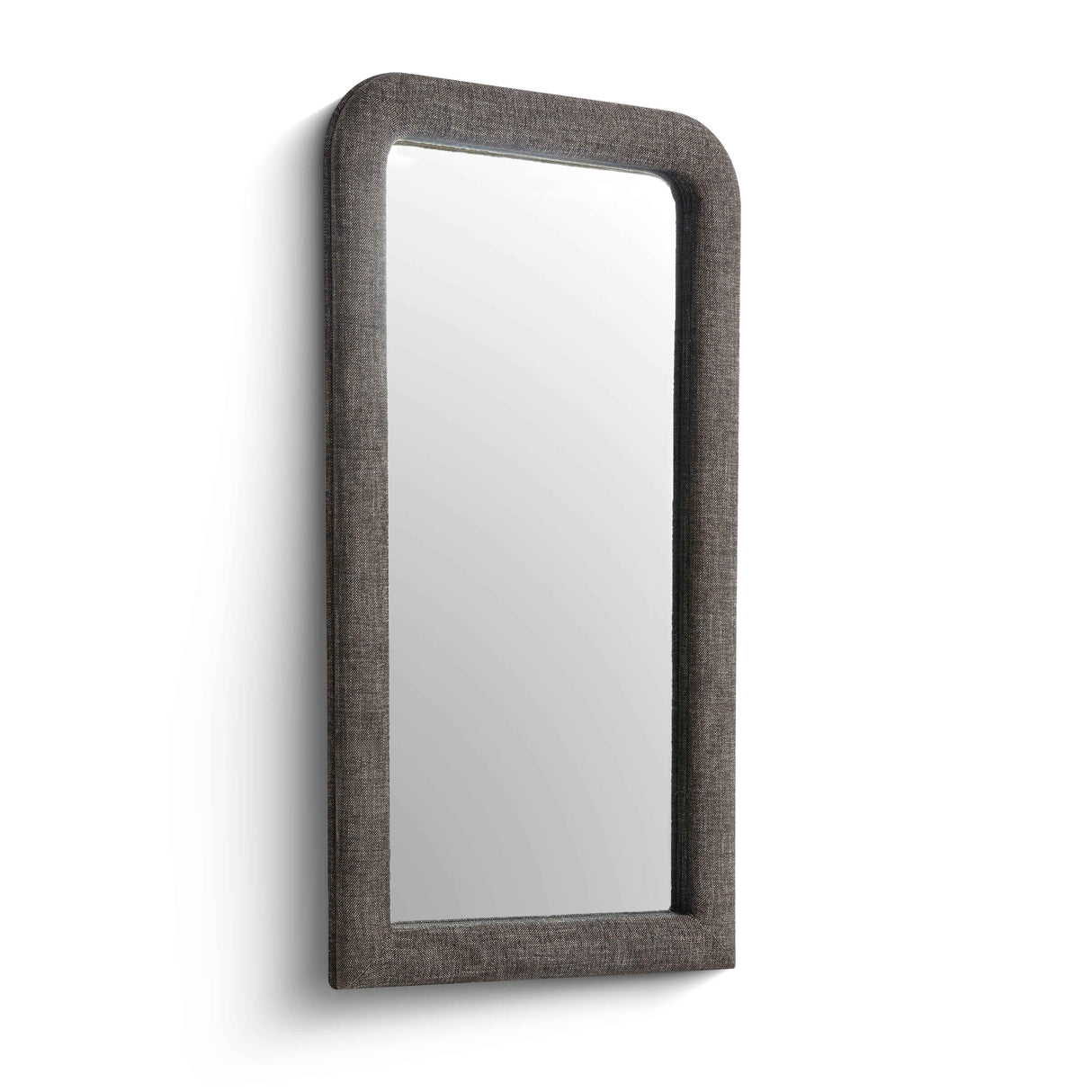 Heidi 43"X78" Upholstered Oversized Floor Mirror by TOV Furniture at Eve Furniture