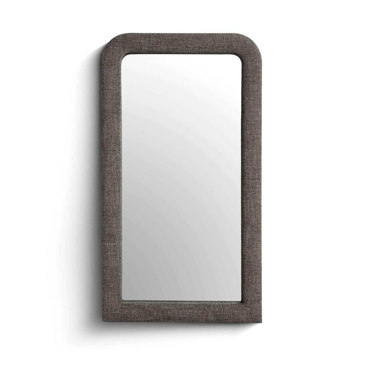 Heidi 43"X78" Upholstered Oversized Floor Mirror by TOV Furniture at Eve Furniture
