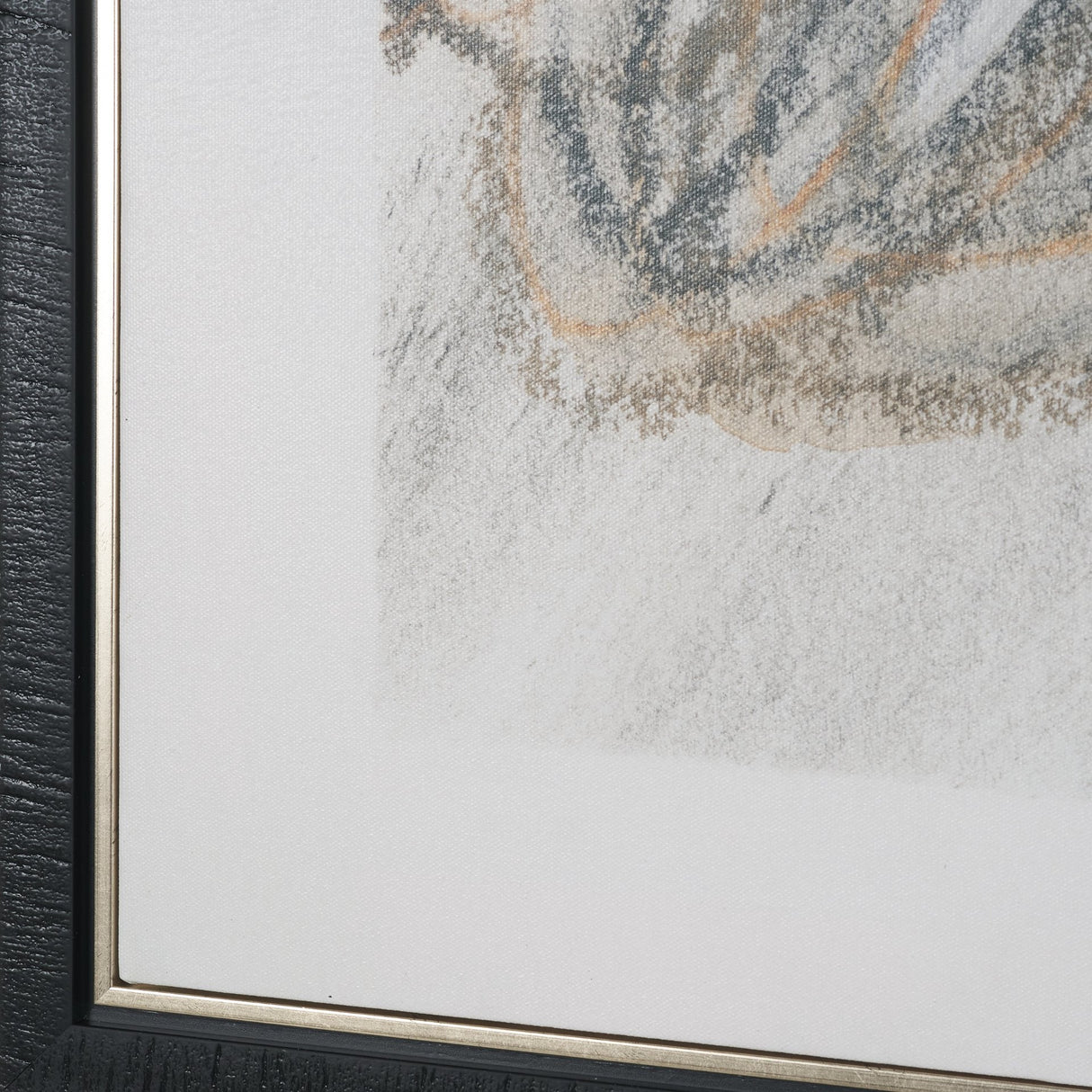 Helical by Mercana Studio Hand-Embellished Textured Framed Canvas Artwork by Mercana at Eve Furniture