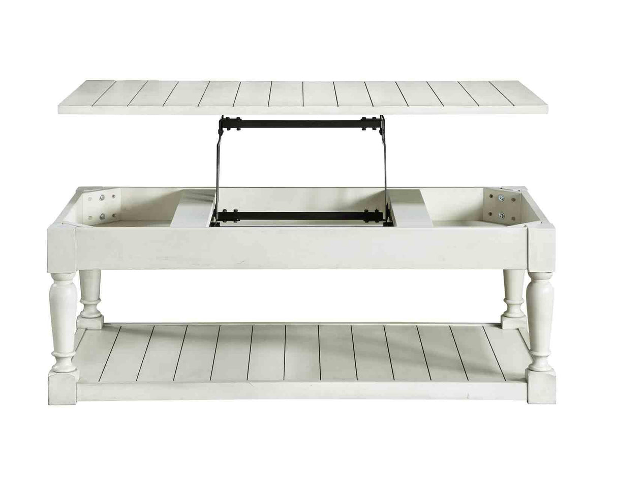 Hemingway 3-Piece Cocktail Table Set (Lift-Top Cocktail & Two End Tables) by Steve Silver at Eve Furniture