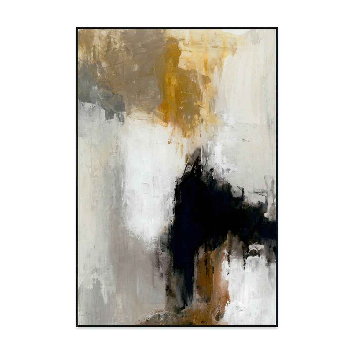 Hemisphere Black Painting Art by Buddy Whitlock by Classic Home at Eve Furniture