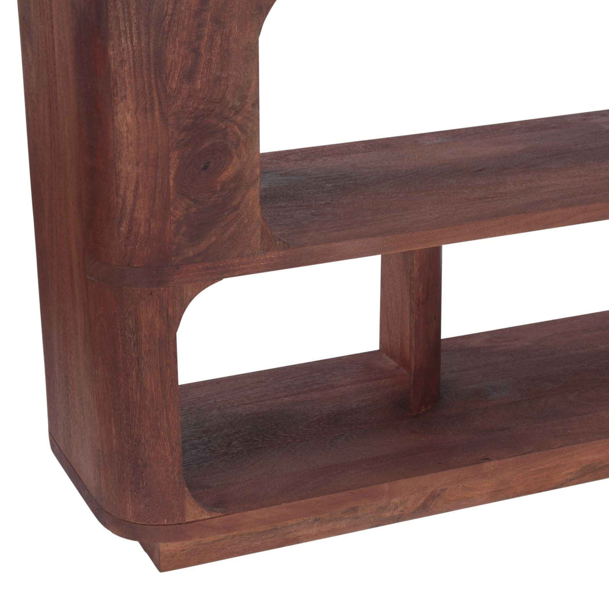 Henderson 67" Wide Bookshelf in Pecan Brown by Home Trends & Design at Eve Furniture