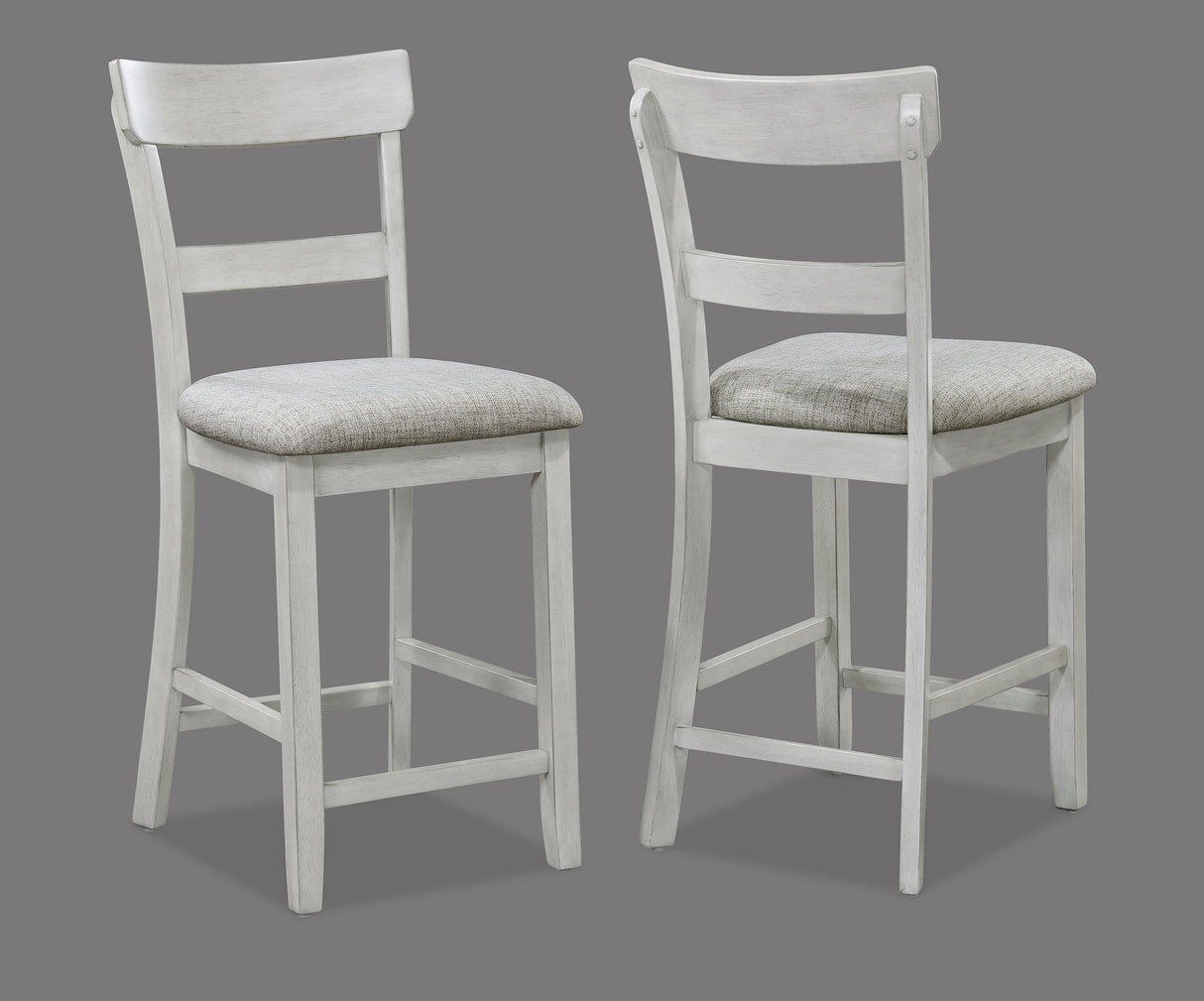 Henderson Driftwood 5-Piece Counter Height Dining Set by Crown Mark at Eve Furniture