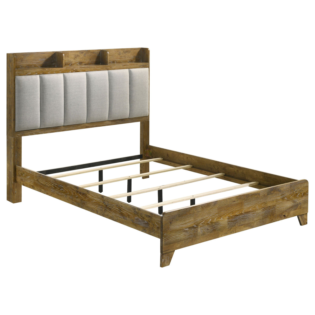 Henderson Medium Oak 5-piece Eastern King Bedroom Set by Coaster at Eve Furniture