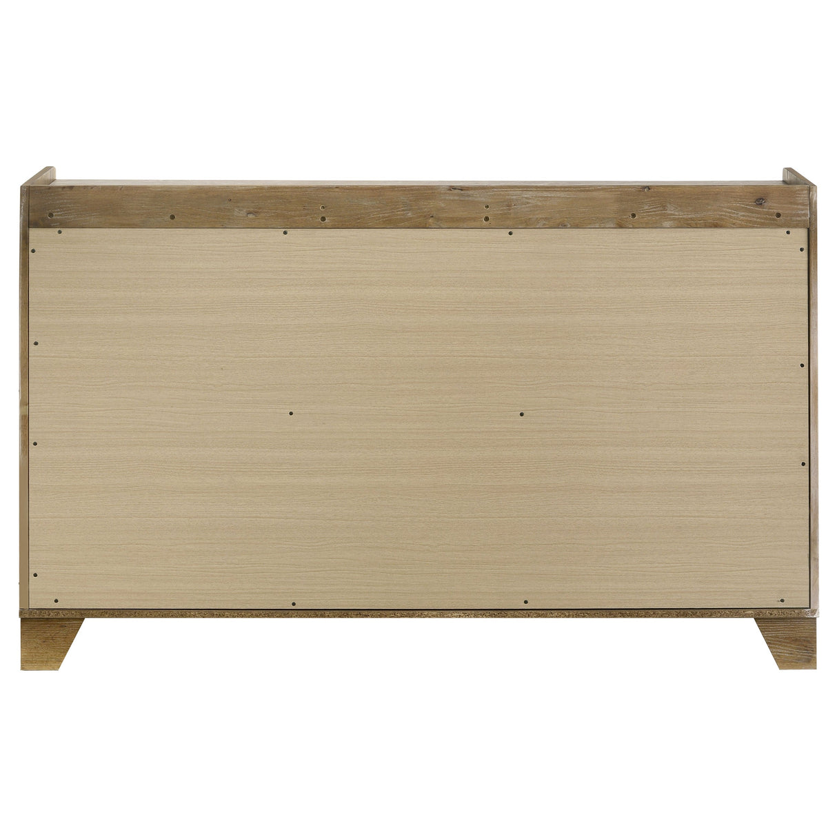 Henderson Medium Oak 6-drawer Bedroom Dresser Cabinet by Coaster at Eve Furniture
