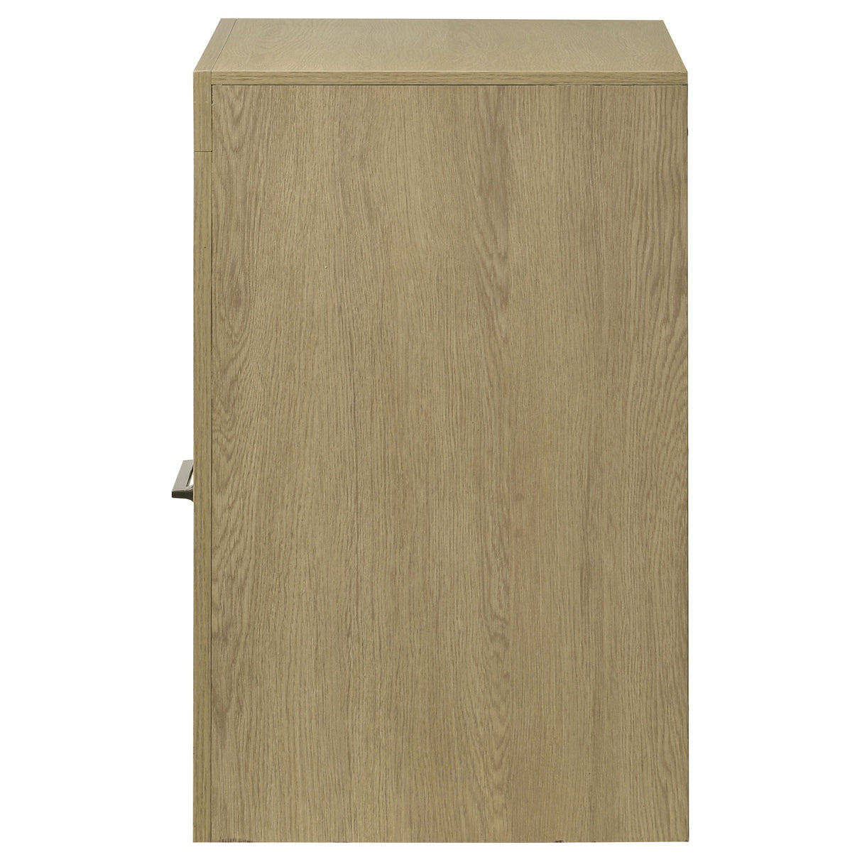 Hendricks Light Oak 1-drawer Nightstand Bedside Table with Cubby by Coaster at Eve Furniture