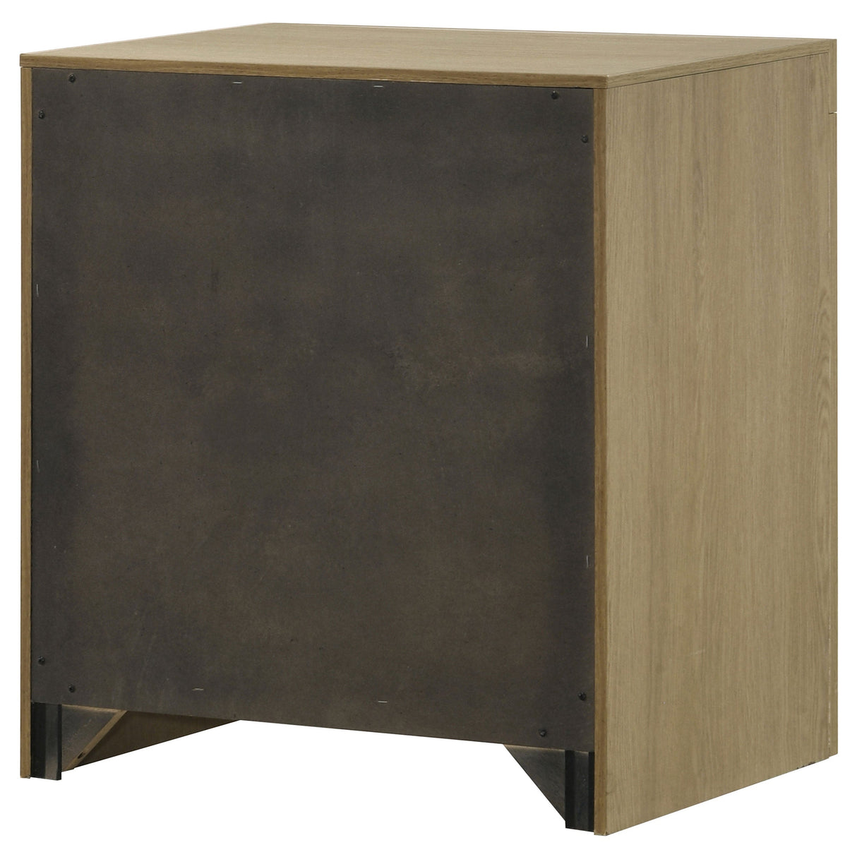 Hendricks Light Oak 1-drawer Nightstand Bedside Table with Cubby by Coaster at Eve Furniture
