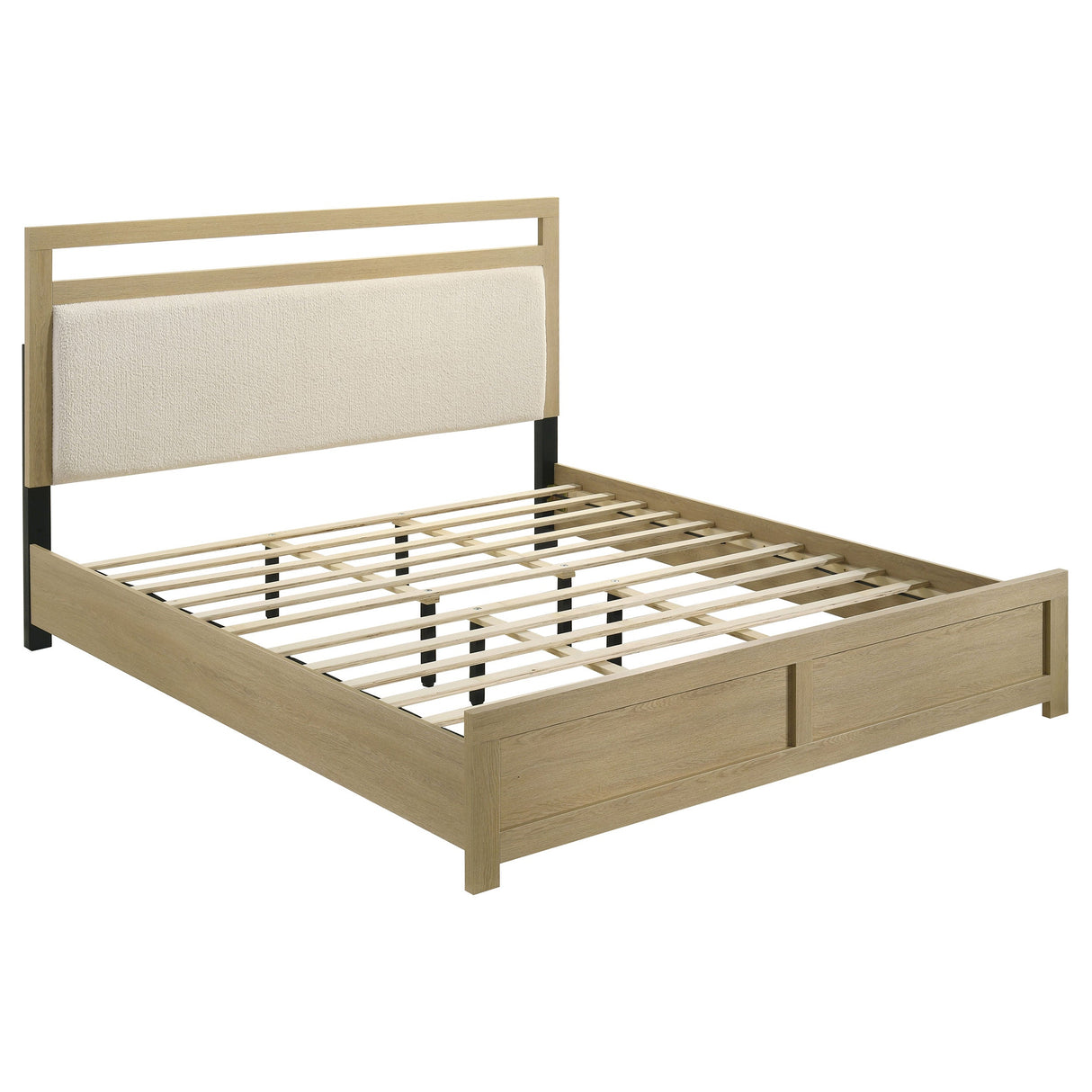 Hendricks Light Oak 4-piece California King Bedroom Set by Coaster at Eve Furniture