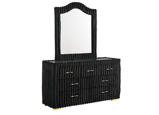 Henley Black Bedroom Set by New Era Innovations at Eve Furniture
