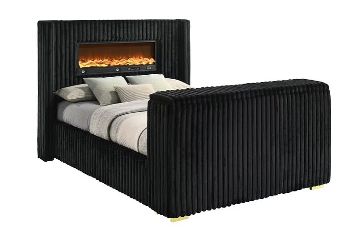 Henley Black King bed by New Era Innovations at Eve Furniture