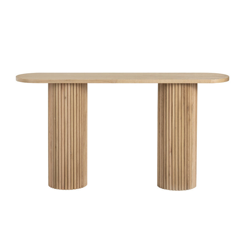 Henley Brown Console Table by Crestview at Eve Furniture