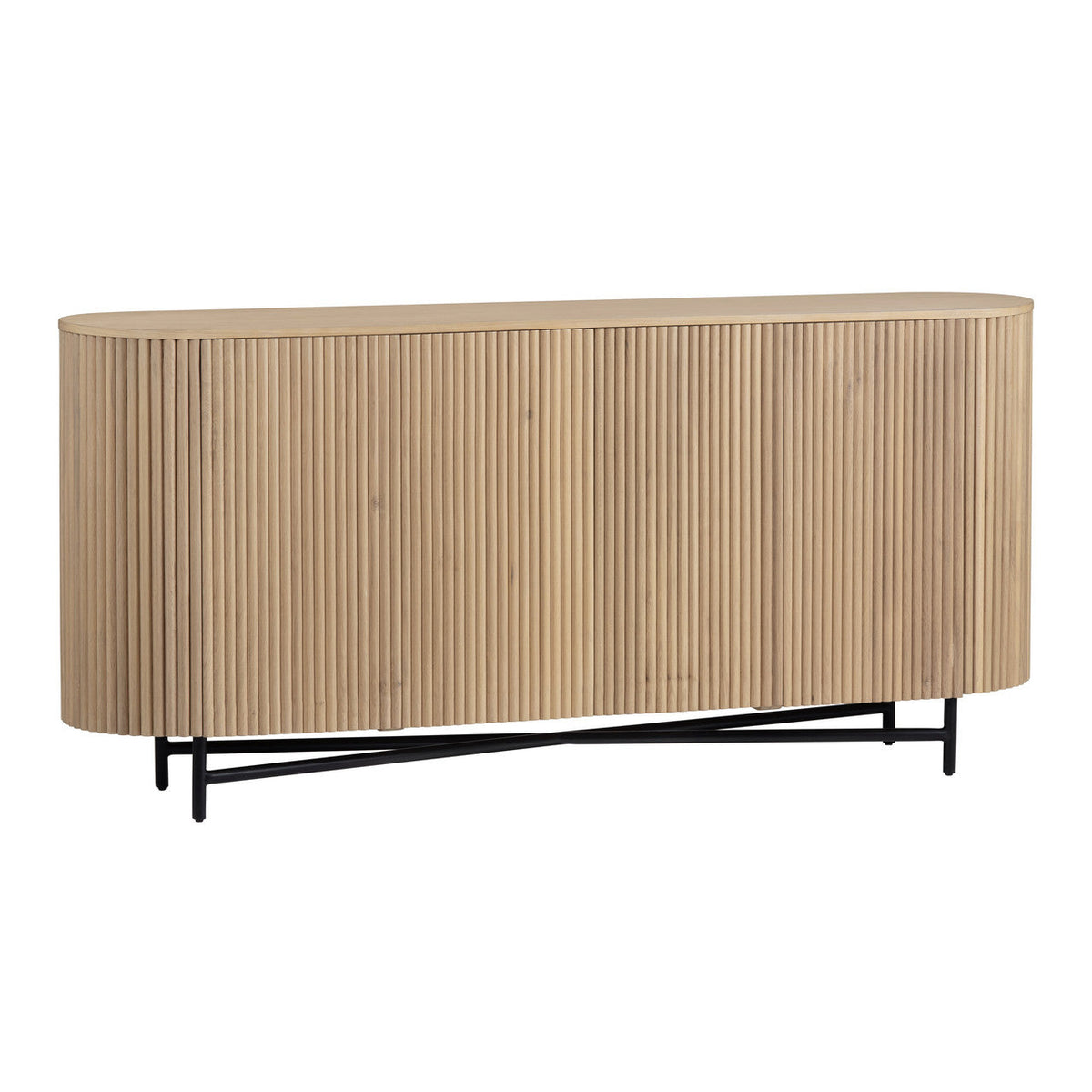 Henley Brown/Black Sideboard by Crestview at Eve Furniture