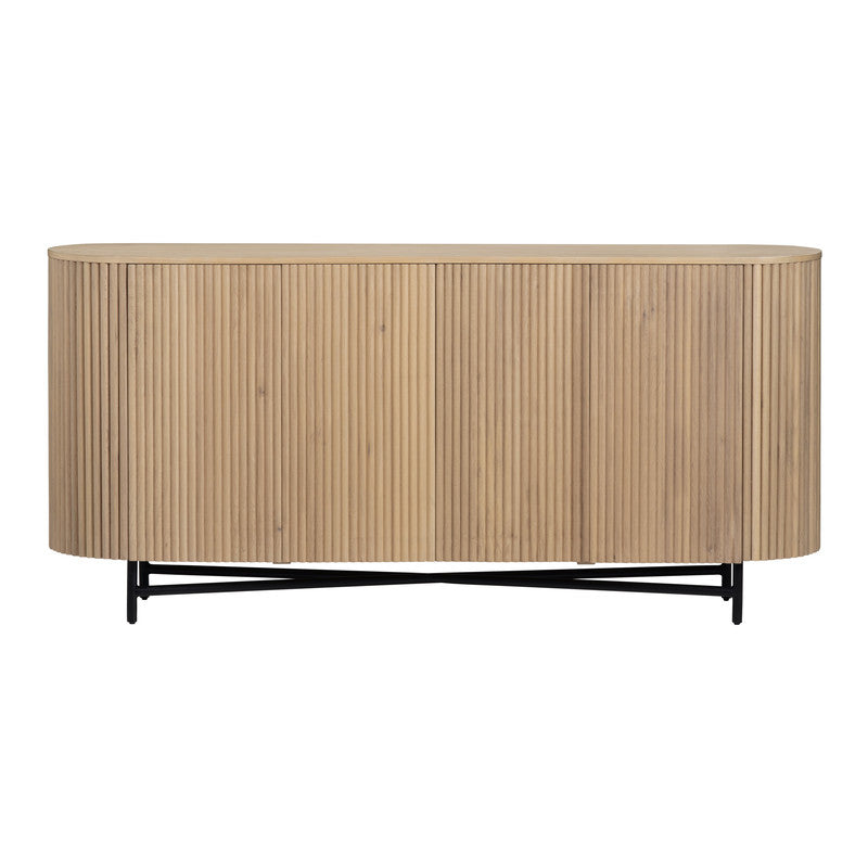 Henley Brown/Black Sideboard by Crestview at Eve Furniture
