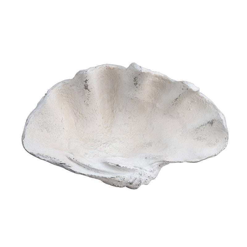 Henley White Resin Shell Sculpture by Crestview at Eve Furniture