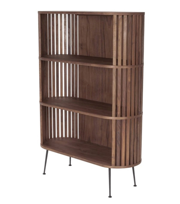 Henrich Bookshelf Light Brown by Moe's Home at Eve Furniture