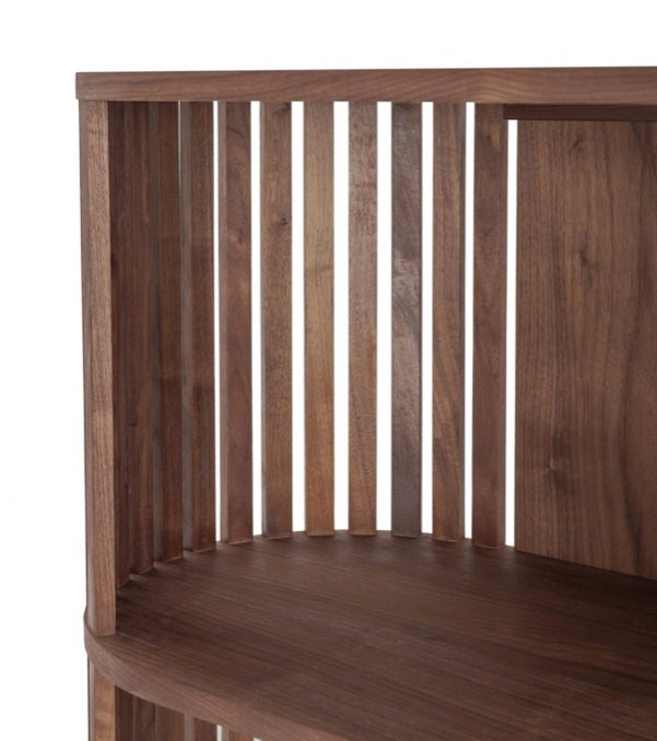 Henrich Bookshelf Light Brown by Moe's Home at Eve Furniture
