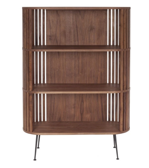 Henrich Bookshelf Light Brown by Moe's Home at Eve Furniture
