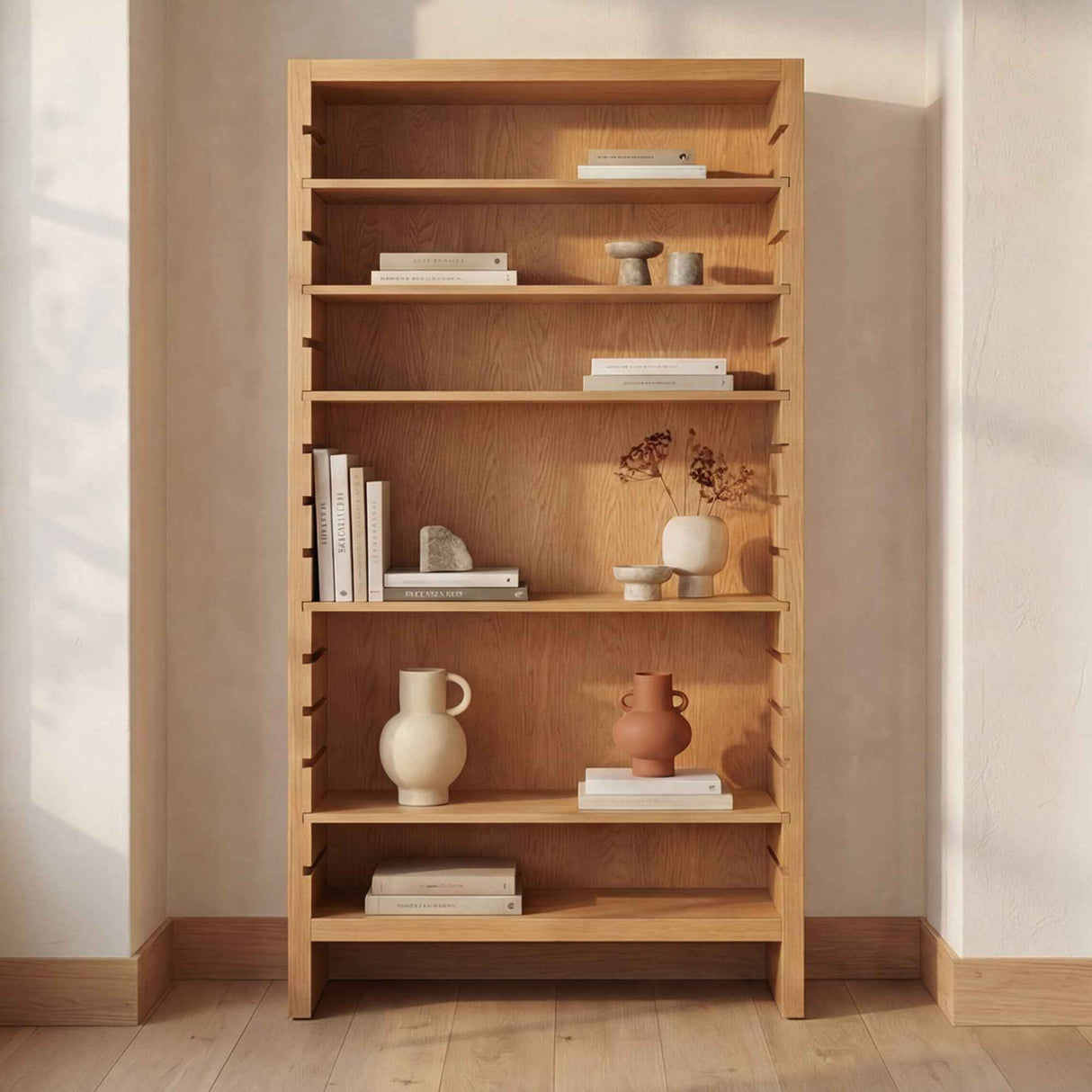 Henrik Natural Bookcase