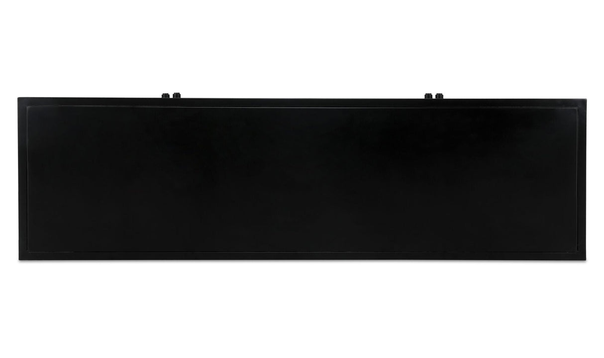Henry Metal Media Unit Black by Moe's Home at Eve Furniture