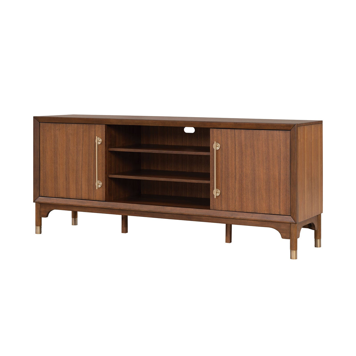 Hepburne Walnut Entertainment Center