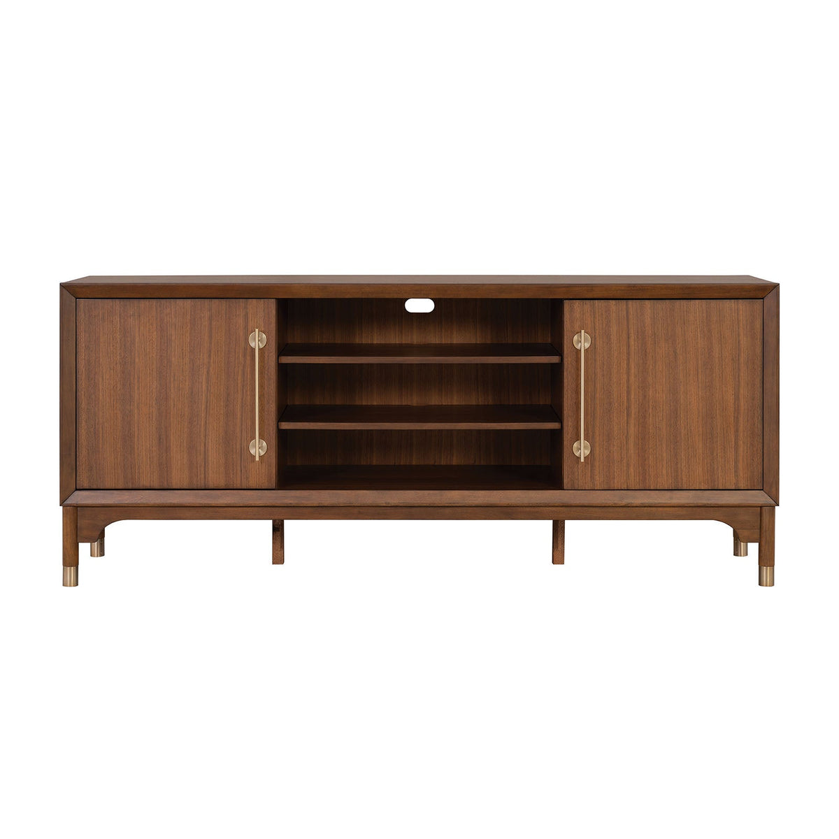 Hepburne Walnut Entertainment Center