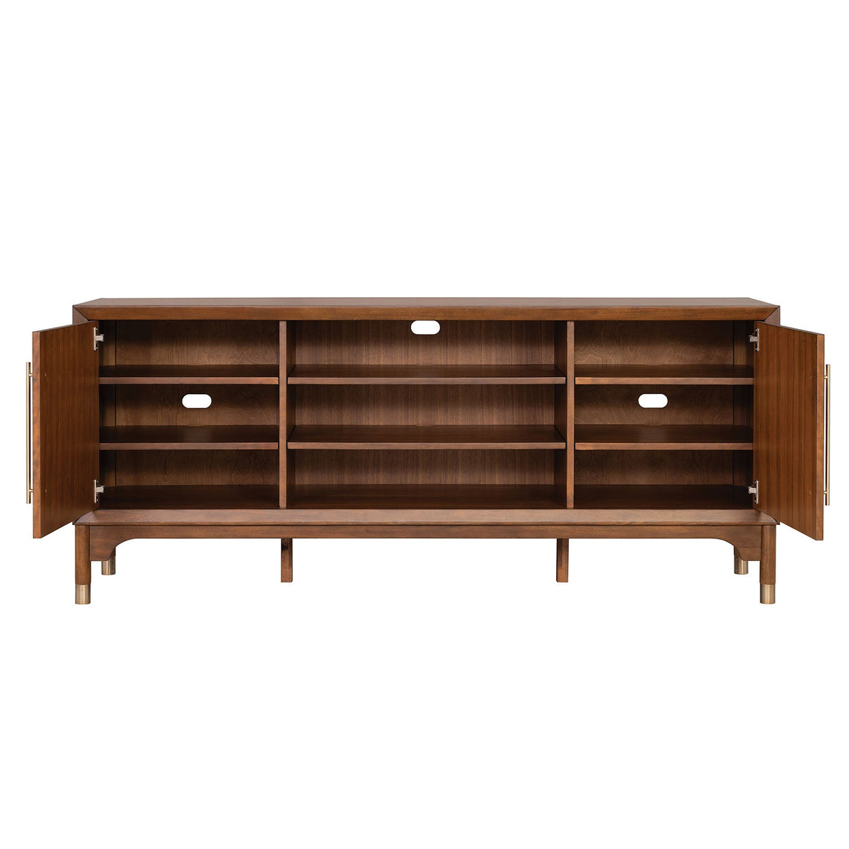 Hepburne Walnut Entertainment Center