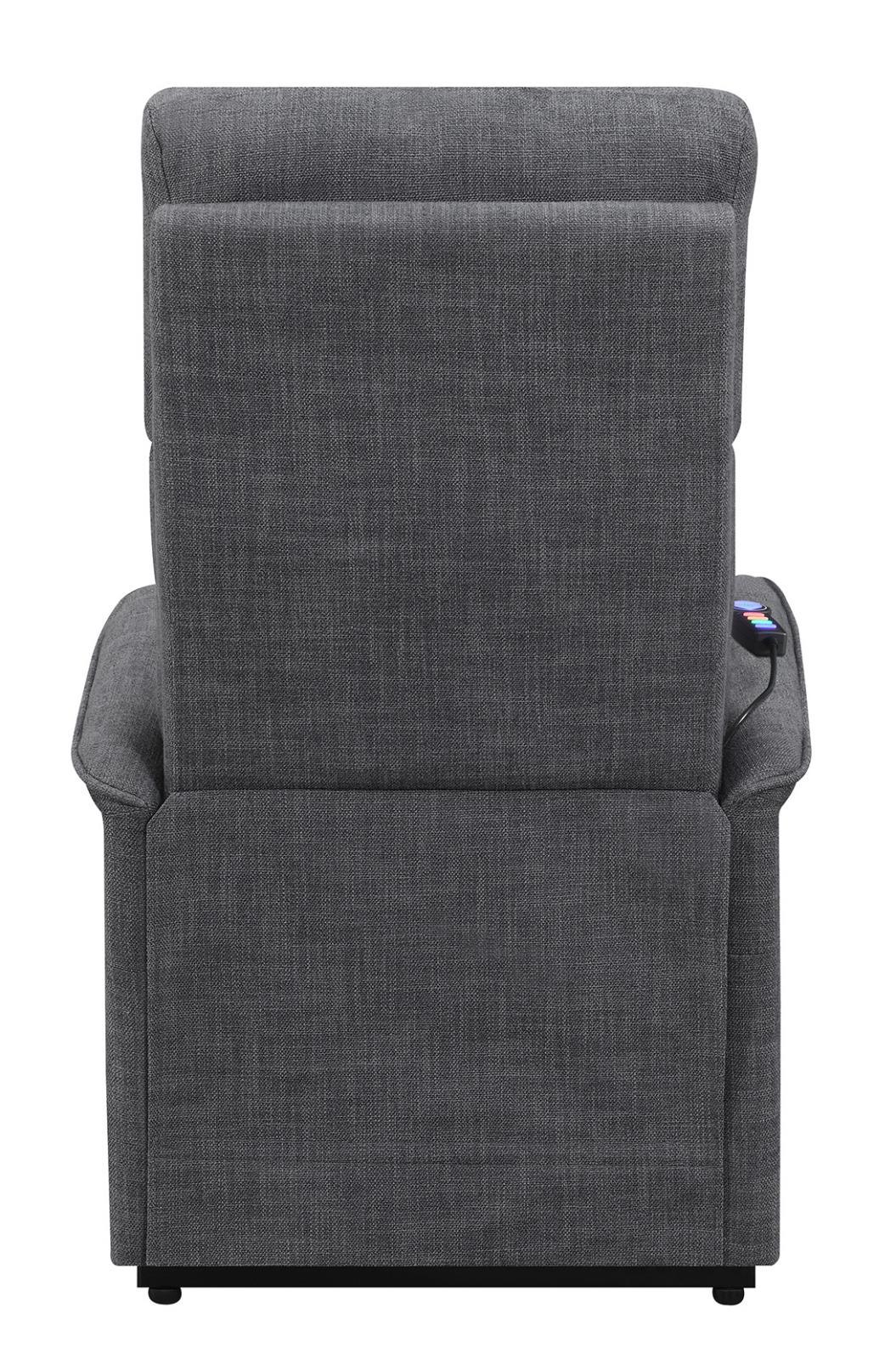 Herrera Charcoal Power Lift Recliner with Wired Remote by Coaster at Eve Furniture