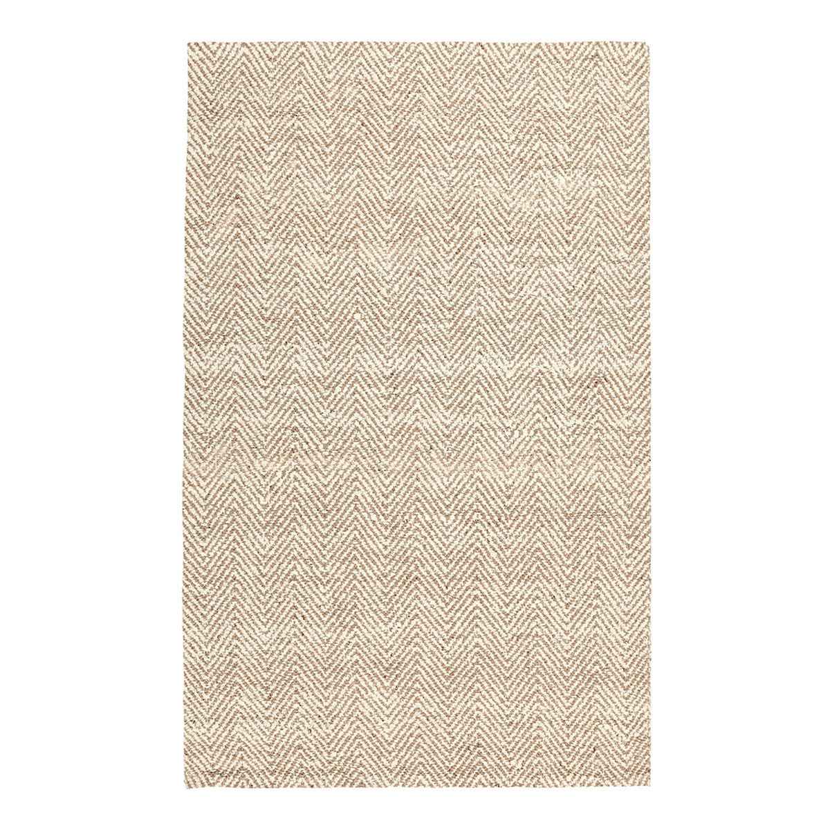 Herringbone Chenille Ivory/Natural Rug by Classic Home at Eve Furniture