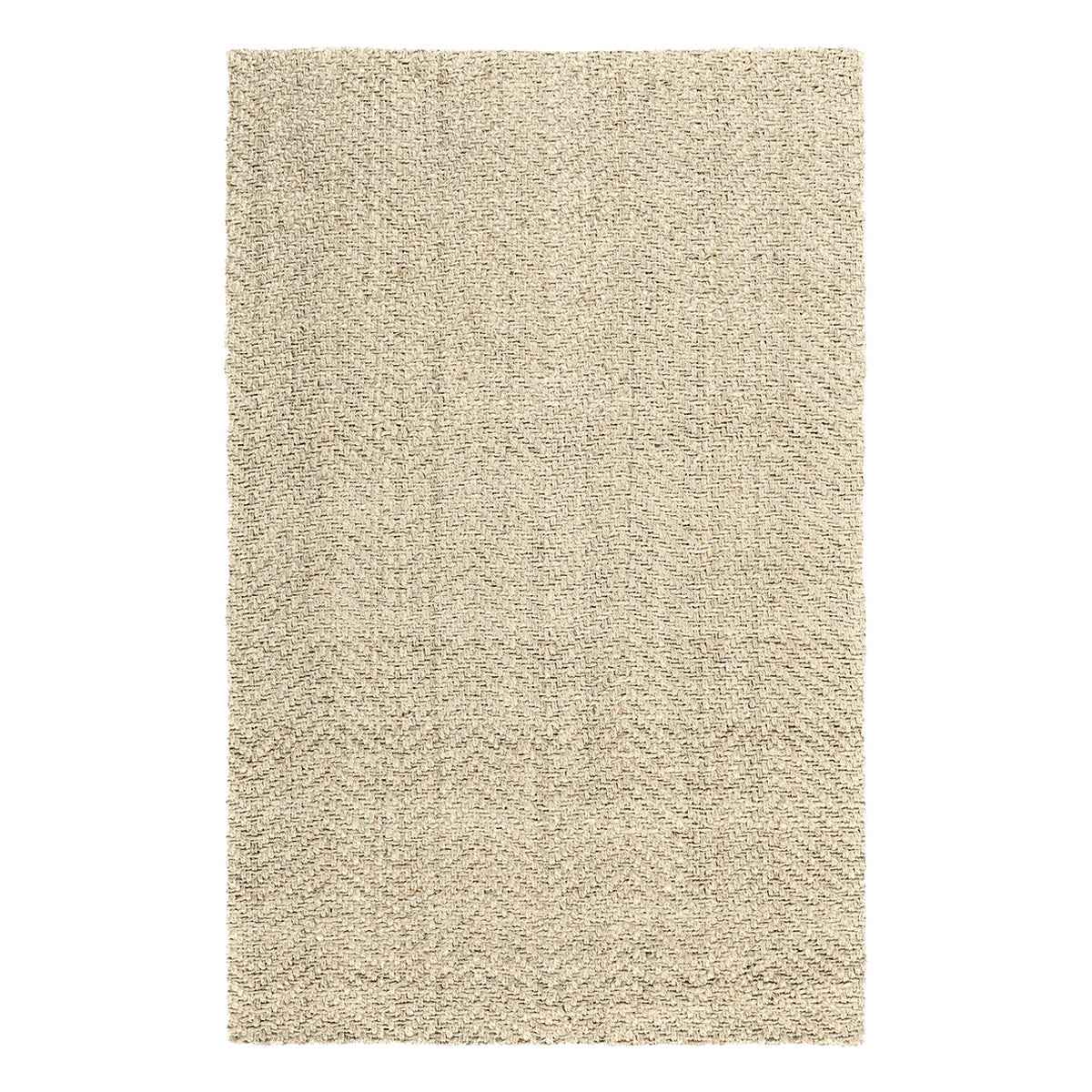 Herringbone Ivory Rug by Classic Home at Eve Furniture