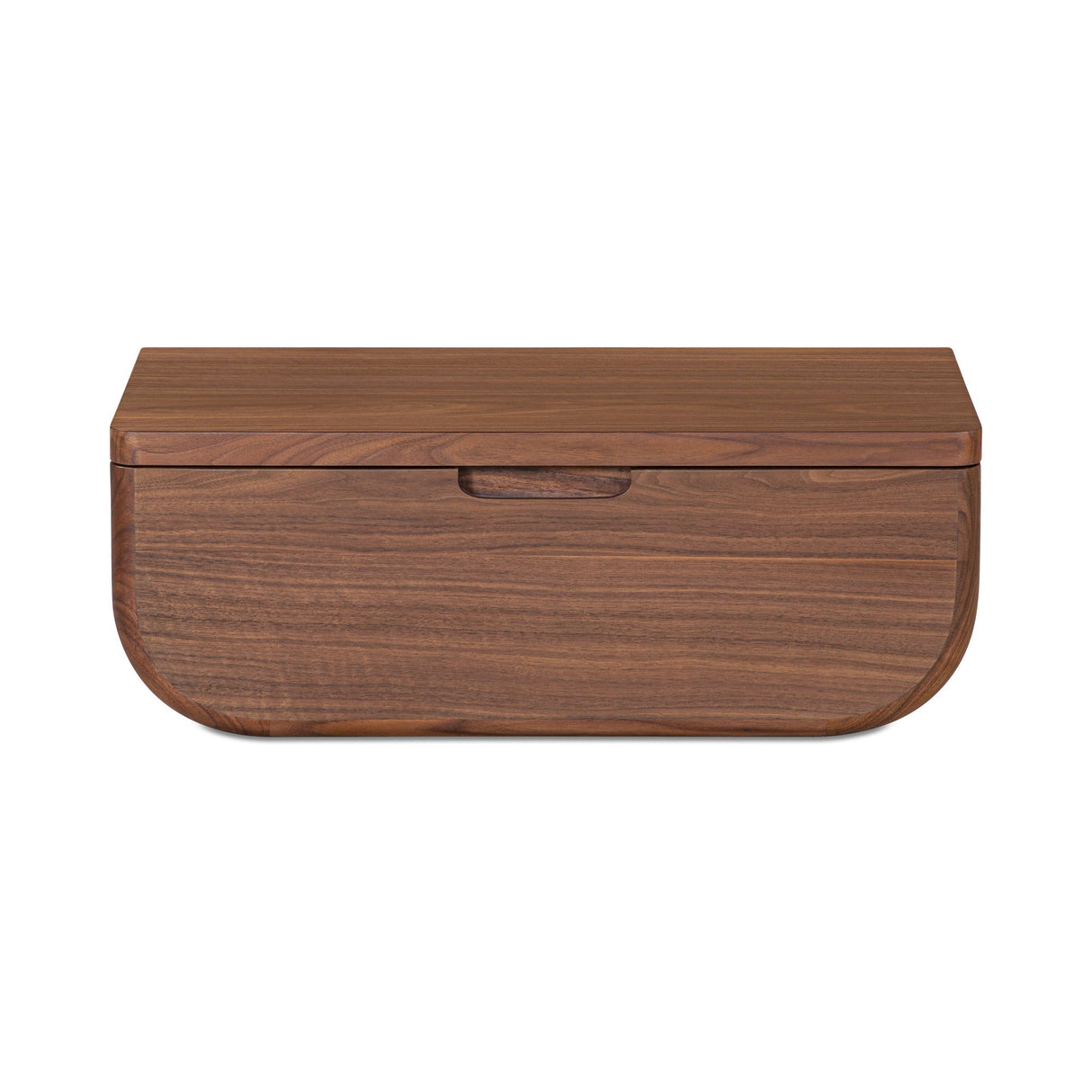 Hettie Dark Brown Floating Nightstand by MOES at Eve Furniture