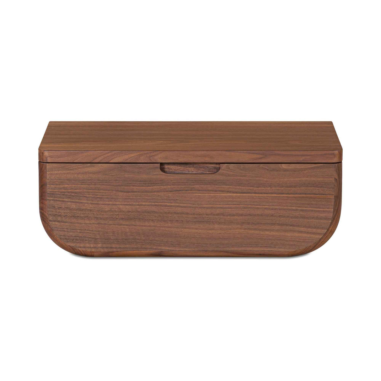 Hettie Dark Brown Floating Nightstand by Moe's Home at Eve Furniture
