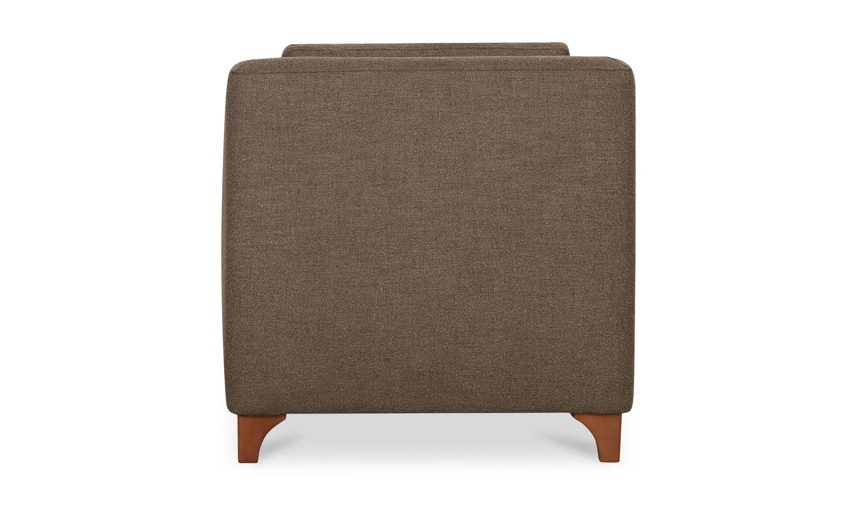 Hewitt Accent Chair Warm Grey by Moe's Home at Eve Furniture