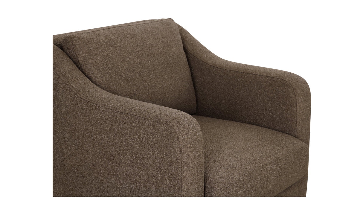 Hewitt Accent Chair Warm Grey by Moe's Home at Eve Furniture