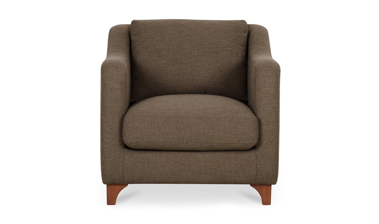 Hewitt Accent Chair Warm Grey by Moe's Home at Eve Furniture