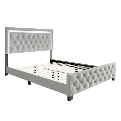 Dream Haven Grey Queen Bed