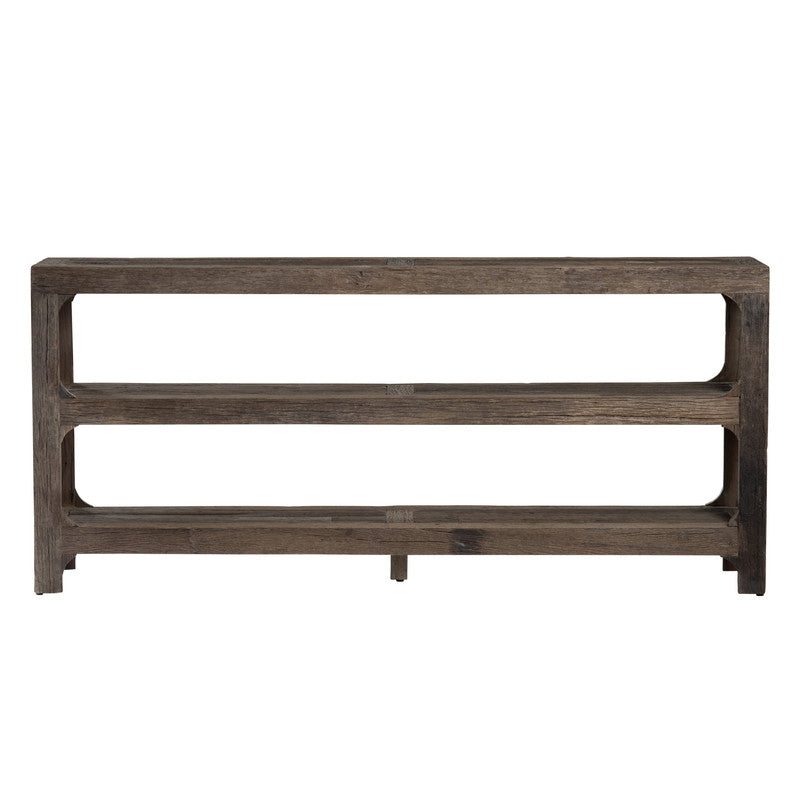 Hickory Ridge Brown Console Table by Crestview at Eve Furniture