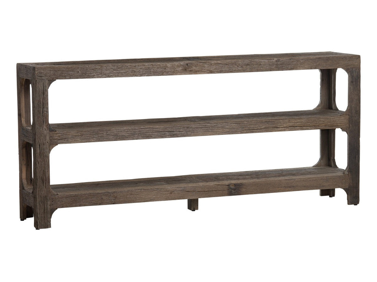 Hickory Ridge Brown Console Table by Crestview at Eve Furniture