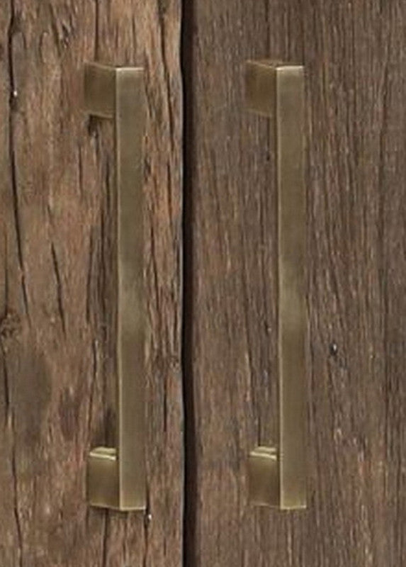 Hickory Ridge Brown Two Door Cabinet by Crestview at Eve Furniture