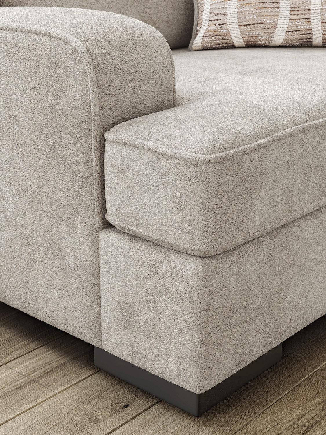 High Profile Taupe Living Room Set
